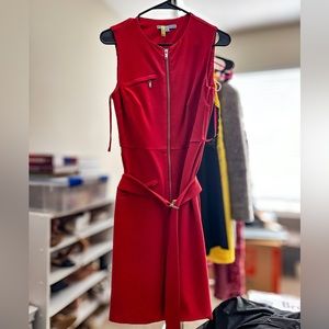 Antonio Melani red dress with zipper